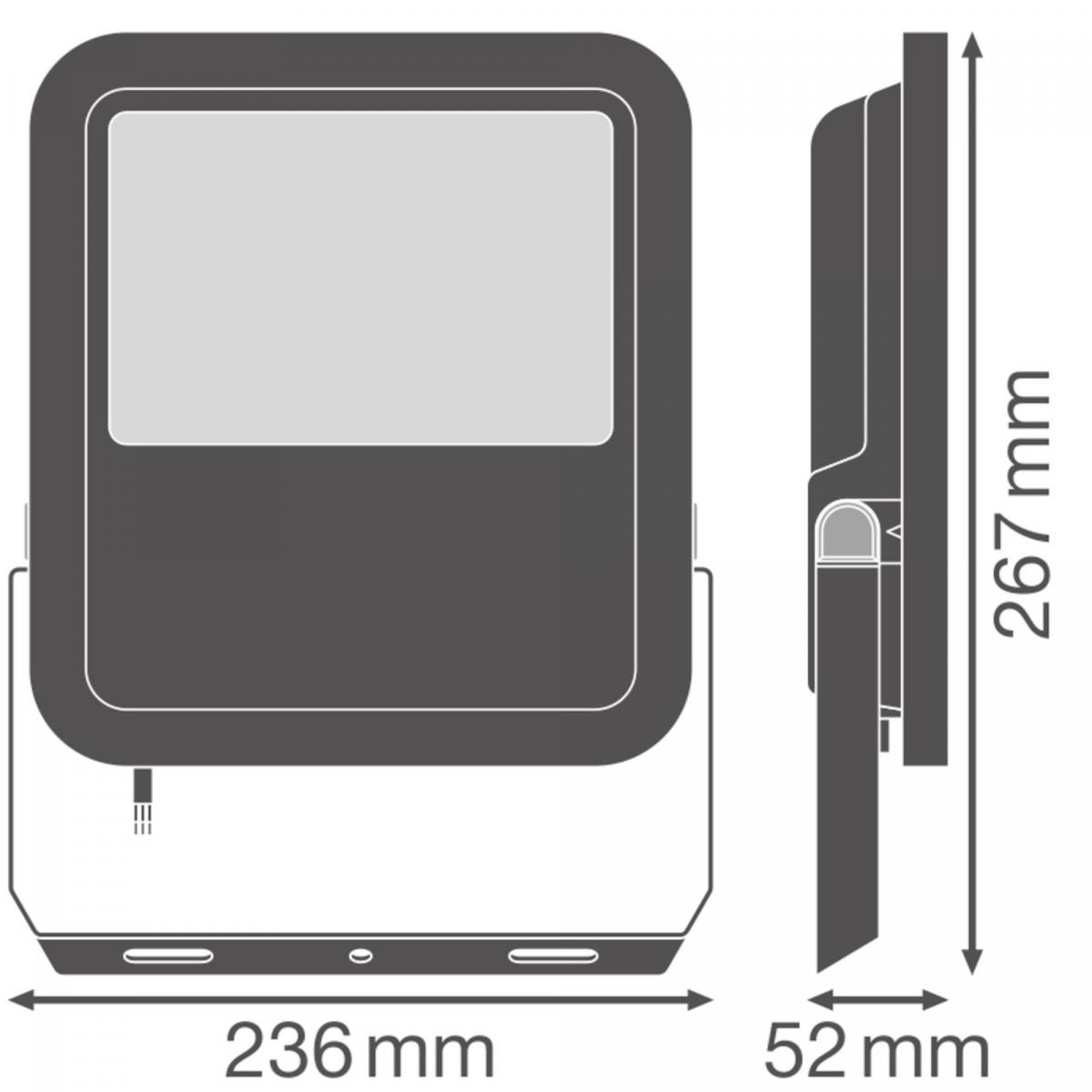 Naświetlacz Floodlight 100 P 69W 10KLM 840 PS SY100 BK Uniwersalny naświetl