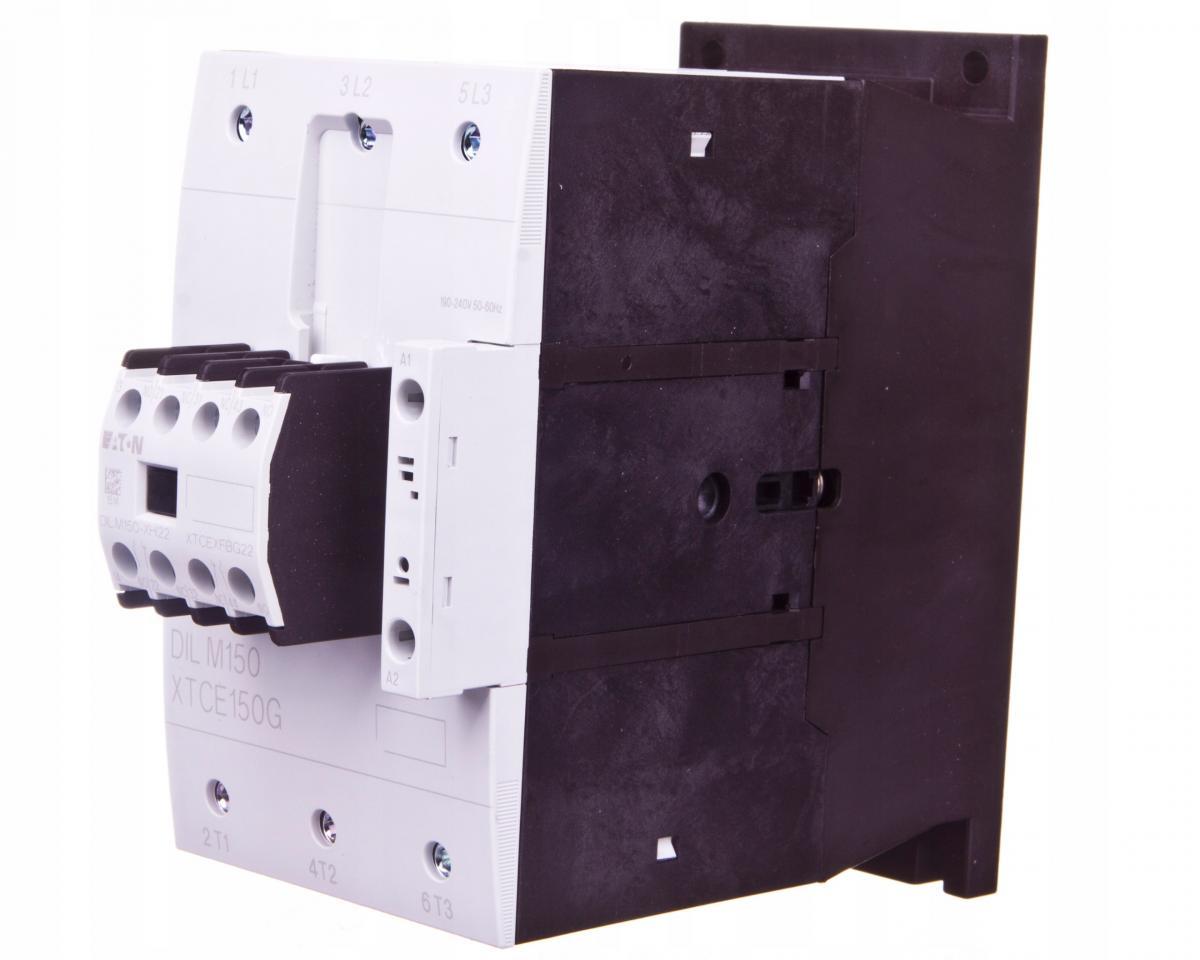 EATON Stycznik mocy I=150A [AC-3] 2Z 2R DILM150-22(RAC240)