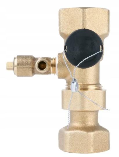 AFRISO Szybkozłącze ASK do naczynia wzbiorczego z zawor rewiz 2 x 1 cal GW