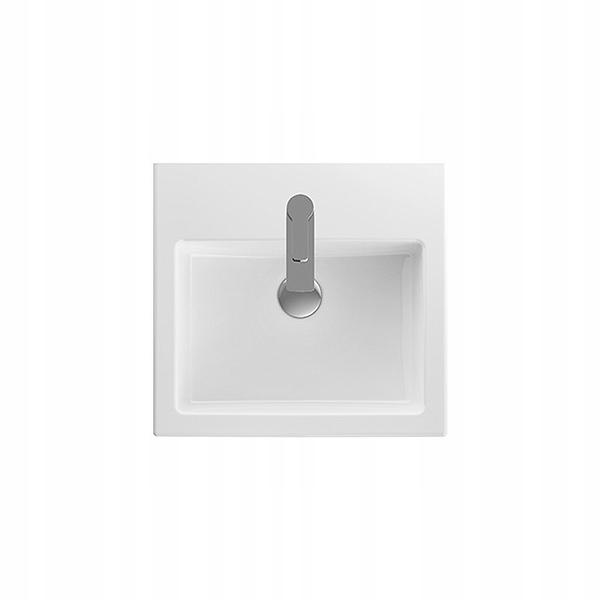 Geberit Umywalka TWINS 50 x 46 cm wisząca 48h