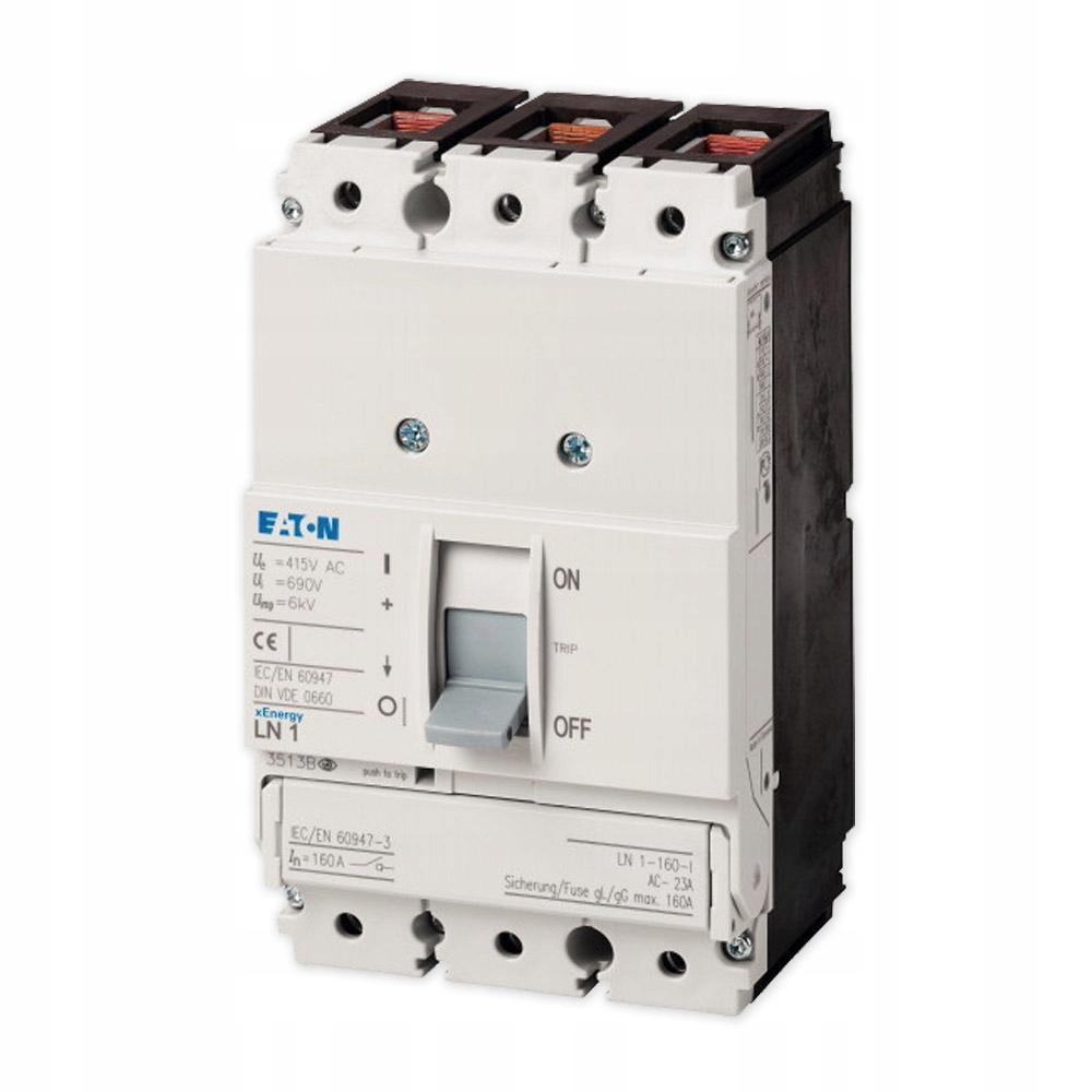 EATON Rozłącznik mocy LN1, 3-biegunowy 160A LN1-160-I