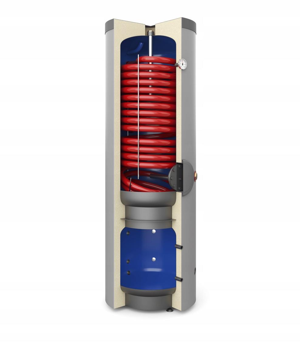 GALMET Zbiornik kombinowany do pomp ciepła SG(K) Complete 250/110 l 48h