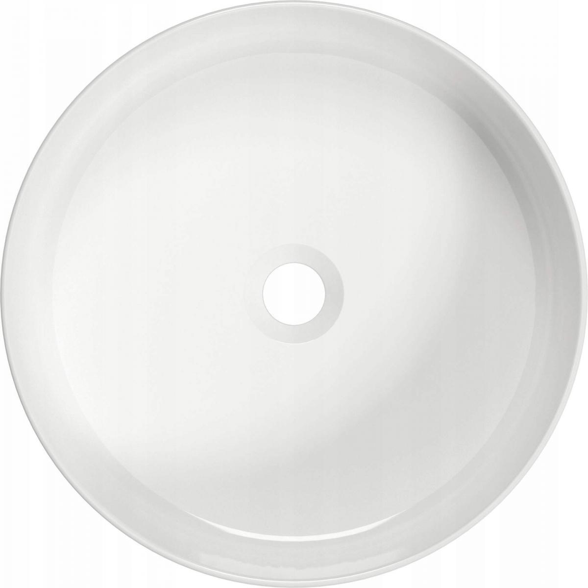 DEANTE Umywalka nablatowa Round, okrągła O40 cm