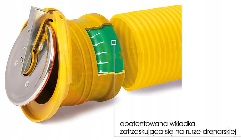 KARMAT Zasuwa burzowa 200 końcowa