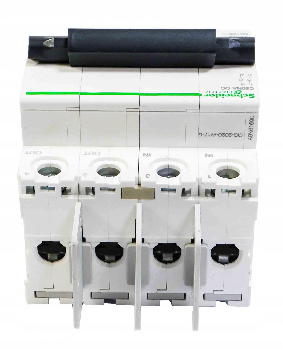 SCHNEIDER ELECTRIC Wyłącznik nadprądowy C60PV-DC-16 16A 2-biegunowy