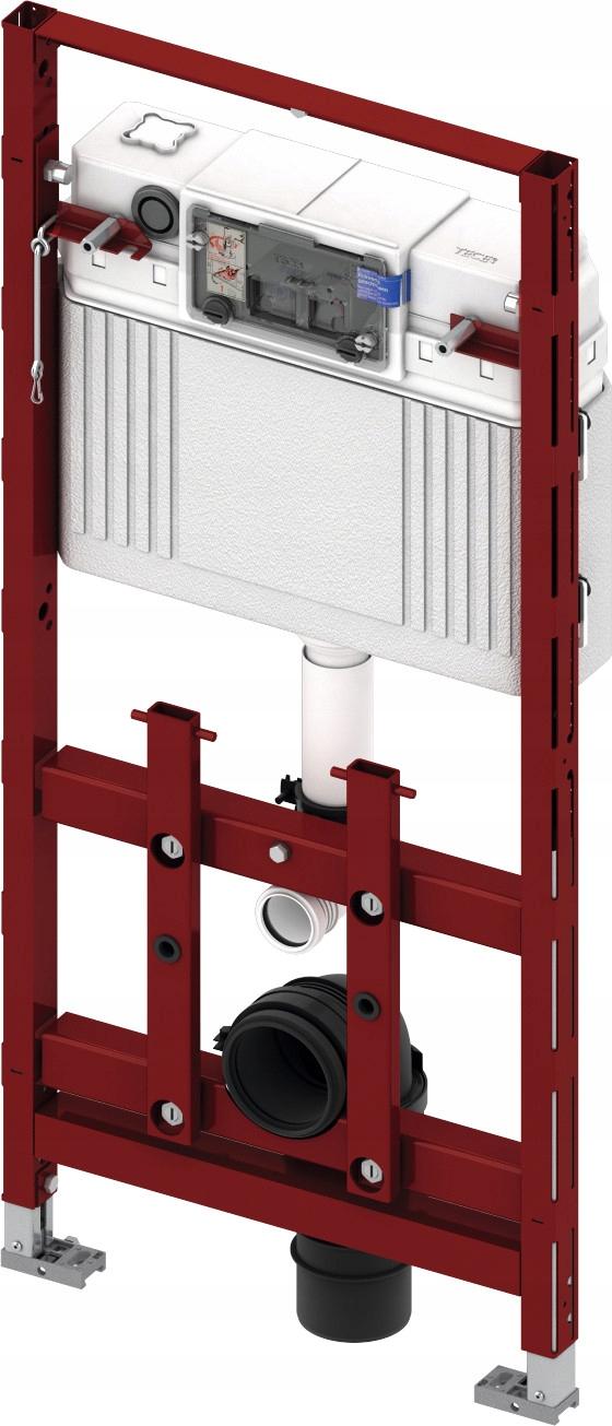 Stelaż WC do zabudowy suchej TECE TECElux 100 500 x 140 x 1120 mm