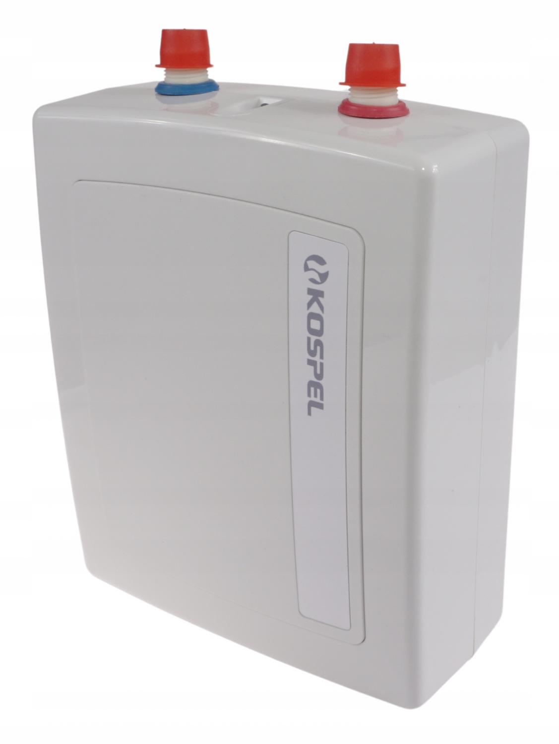 Podgrzewacz elektryczny przepływowy ciśnieniowy podumywalkowy 4.4 kW KOSPEL