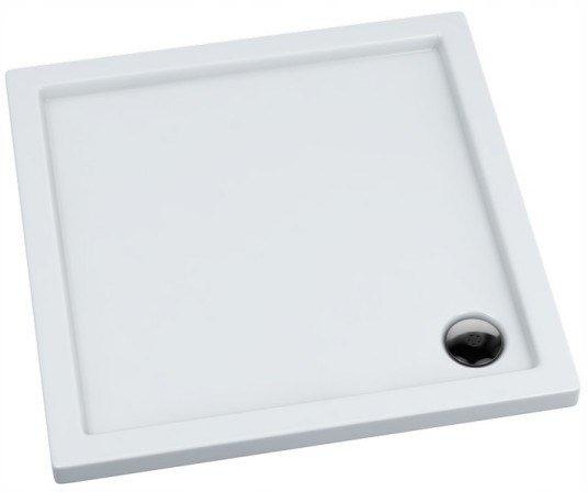 SCHEDPOL Brodzik akrylowy Caspar Standard Plus 80x80x5 cm kwadratowy