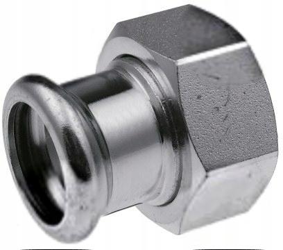 KAN-therm Półśrubunek z płaskim uszczelnieniem GW Steel - 22 G1