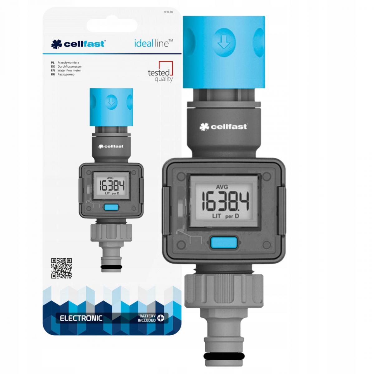 CELLFAST Przepływomierz Counter Ideal /blister/ NOWOŚĆ