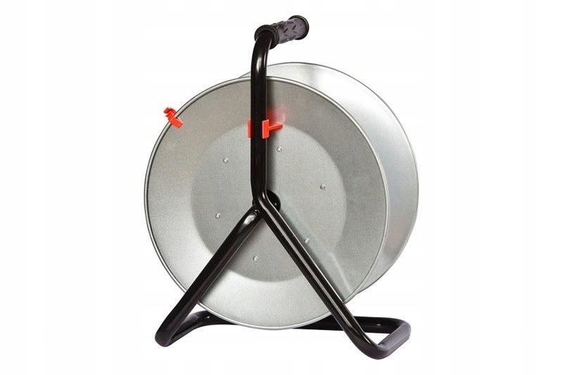 ONNLINE Rozgałęźnik na bębnie metalowym MIDI - 290 4x230V IP44 + termik