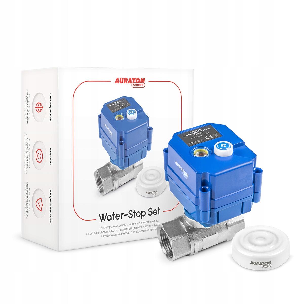 AURATON Water STOP Set 3/4 - SMART Zestaw Woda - STOP 3/4