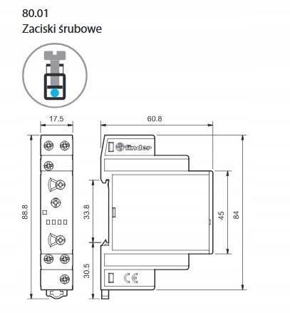FINDER Przekaźnik czasowy wielofunkcyjny AI, DI, SW, BE, CE, DE