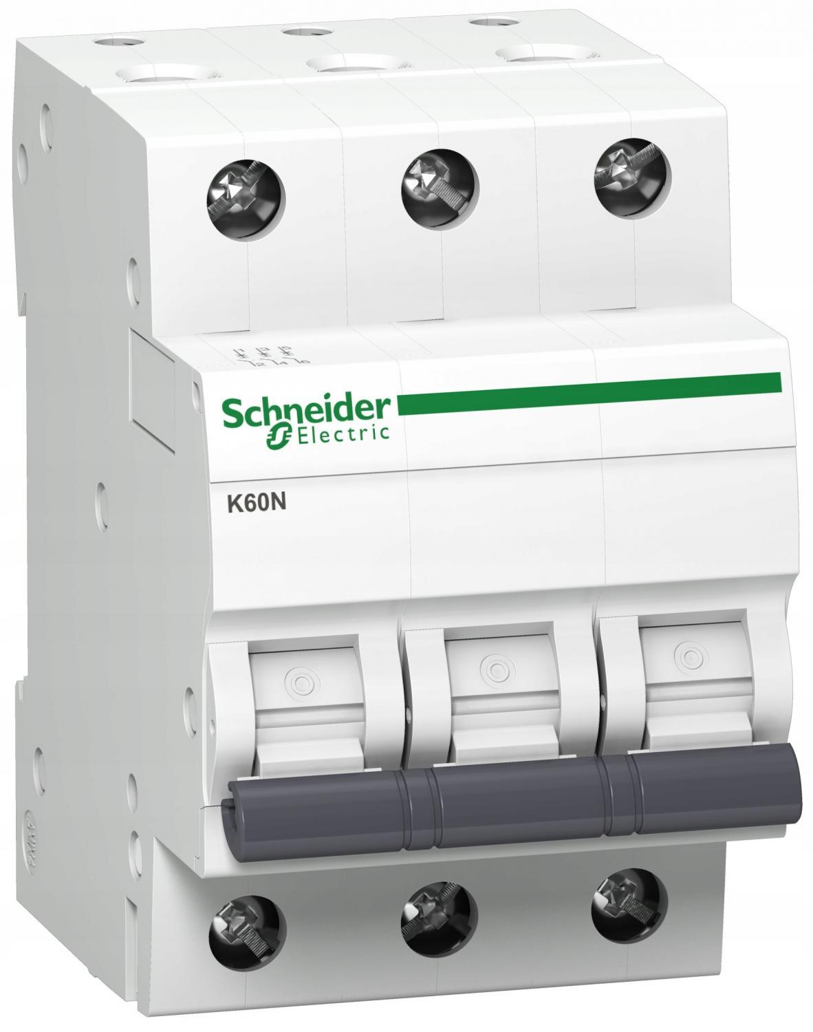 SCHNEIDER ELECTRIC Wyłącznik nadprądowy K60N-B63-3 B 63A 3-biegunowy