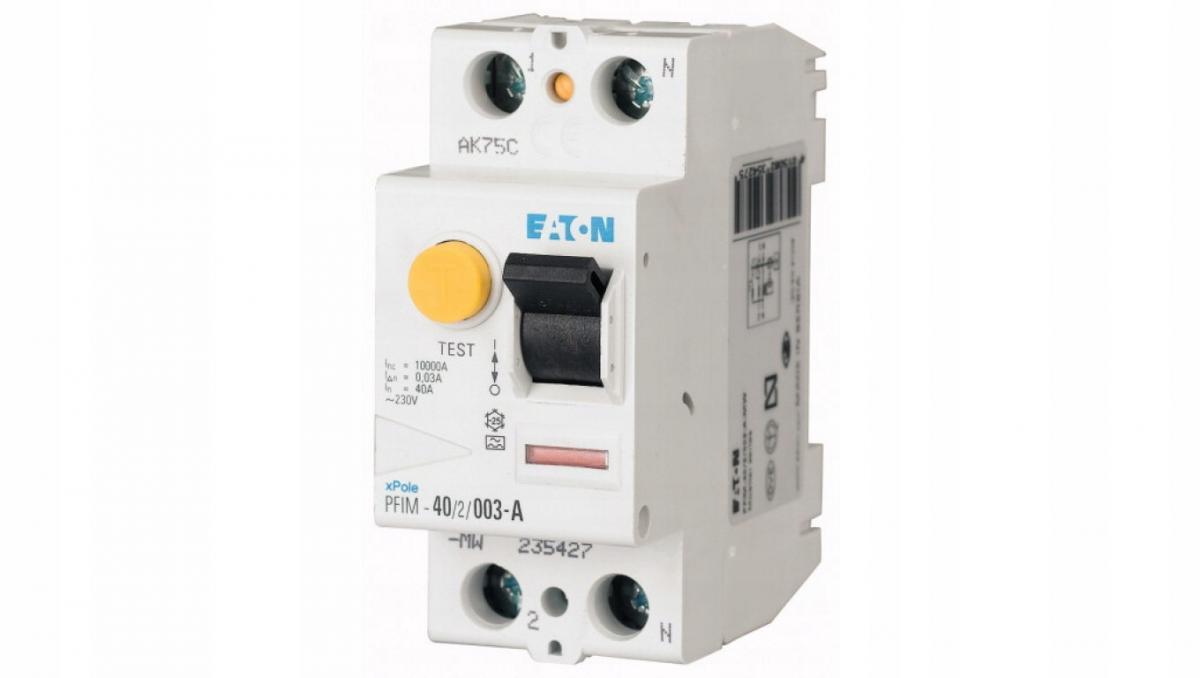 EATON Wyłącznik różnicowoprądowy 2-biegunowy PFIM-40/2/003-MW