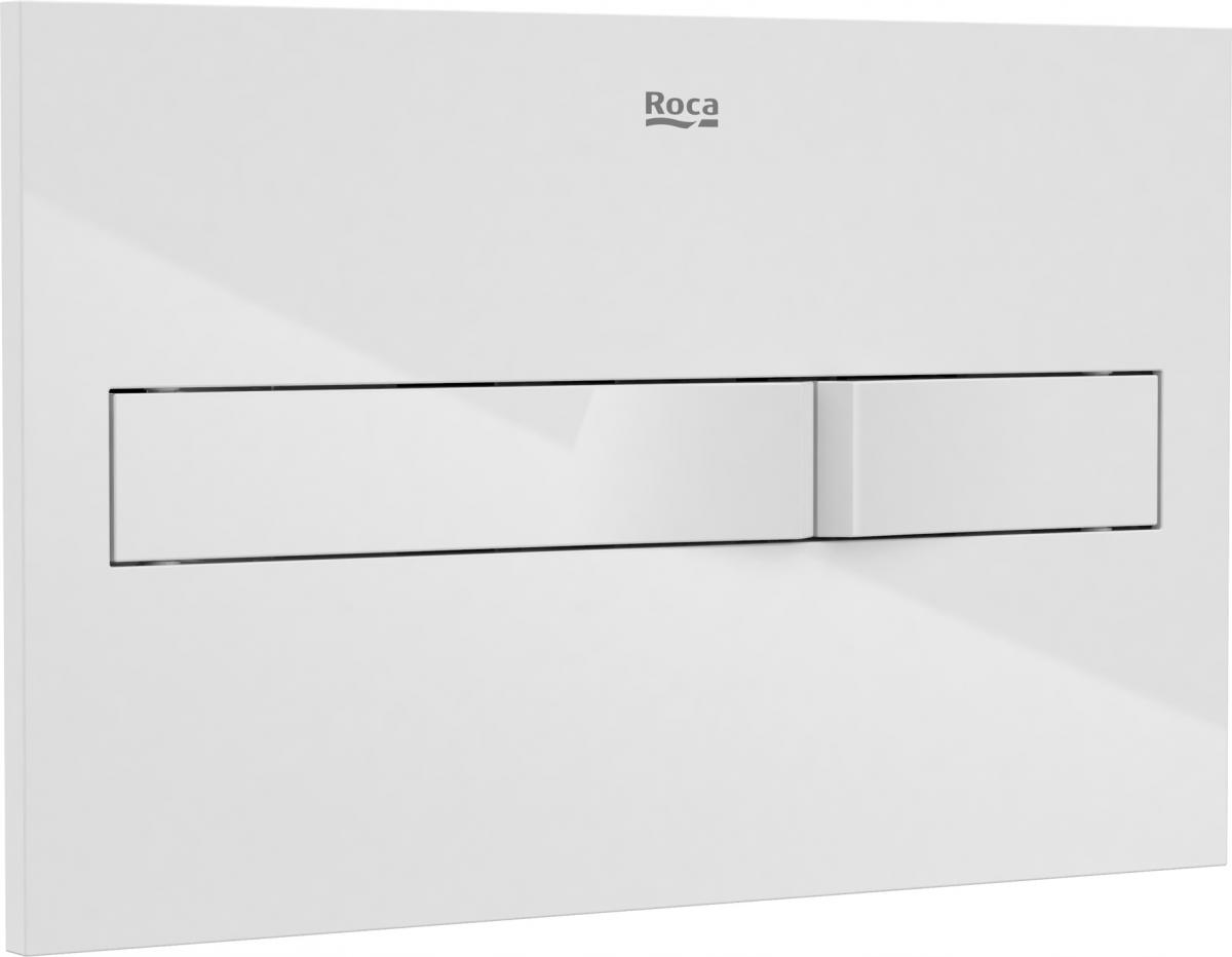 Przycisk spłukujący ROCA PL2 2-funkc do syst DUPLO ONE biały