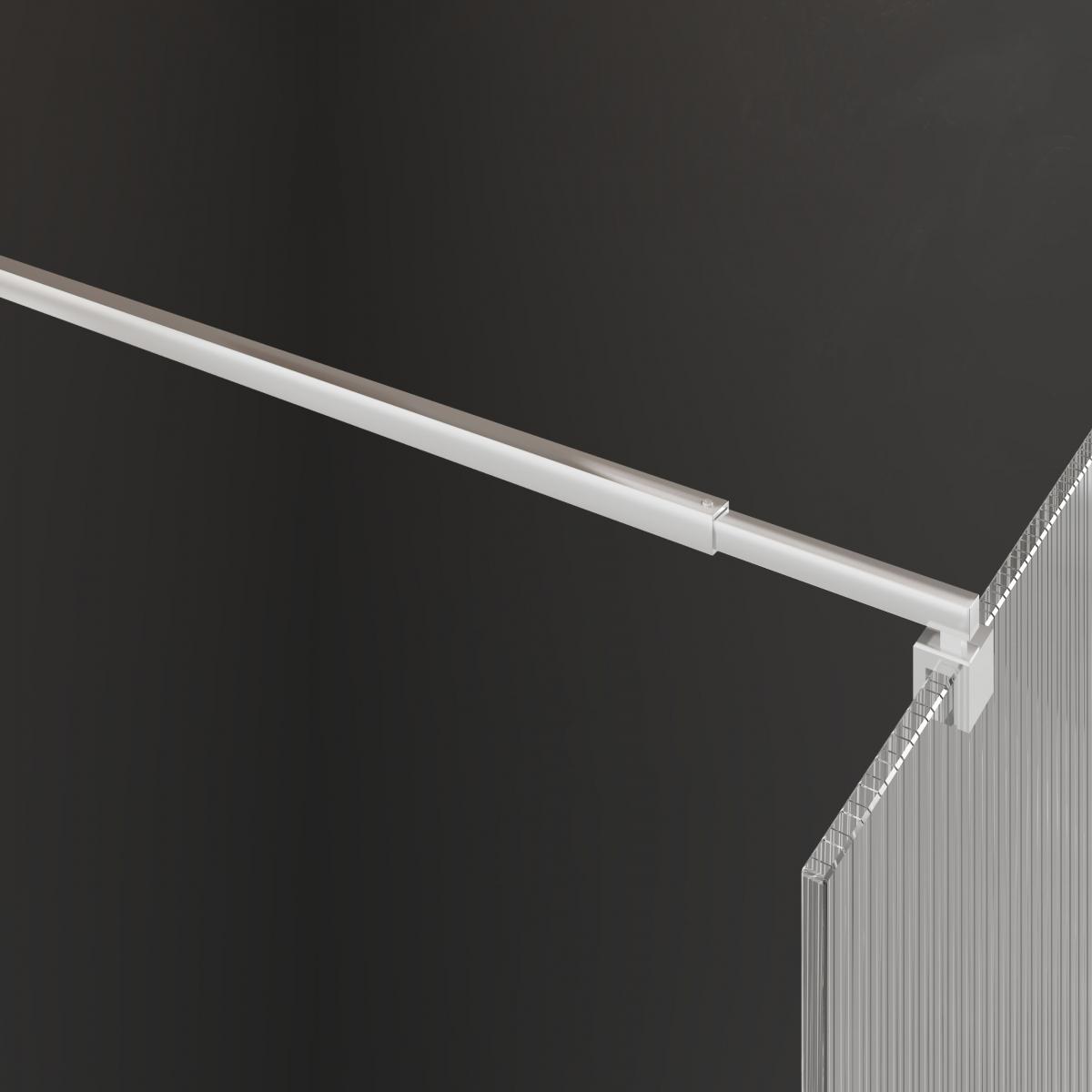 INVENA KABINA WALK-IN II 80X200CM RYFLOWANA 8MM SHINY-GLASS CHROM