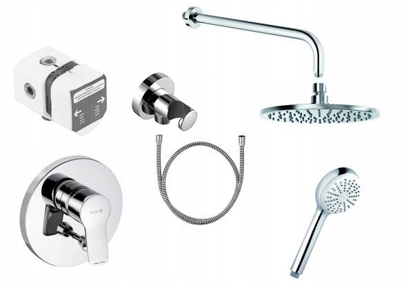 Zestaw łazienkowy KLUDI PURE&EASY 7w1 chrom