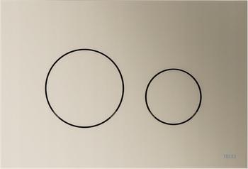 Przycisk spłukujący TECE loop do WC tworzywo sztuczne nikiel metaliczy