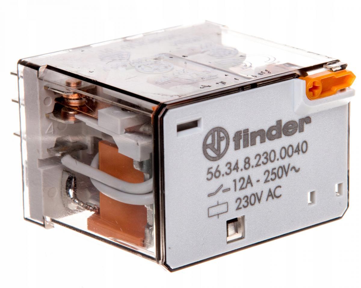 FINDER 56.34.8.230.0040 Przekaźnik 4P 12A 230V AC
