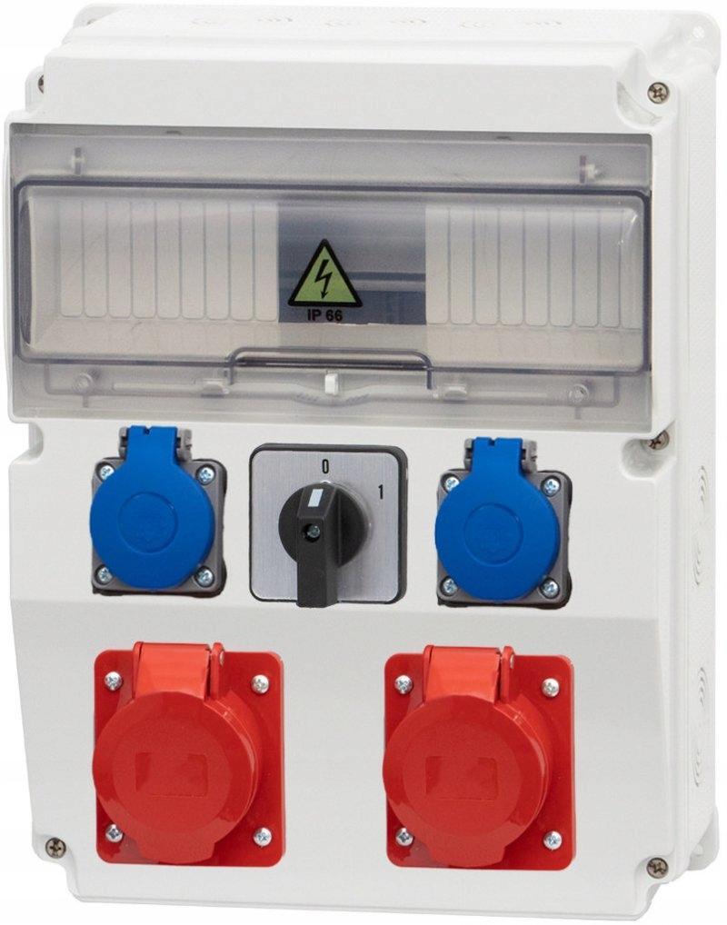 ONNLINE Rozdzielnica CAJA /12M/ 16/5, 32/5, 2x230V, 0/1 ONNLINE POWER