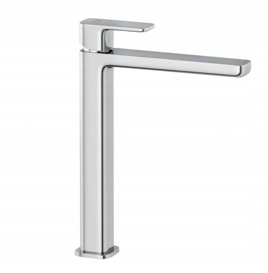 Bateria umywalkowa montaż 1-otw. rozmiar S GROHE GROHE Cubeo matte black