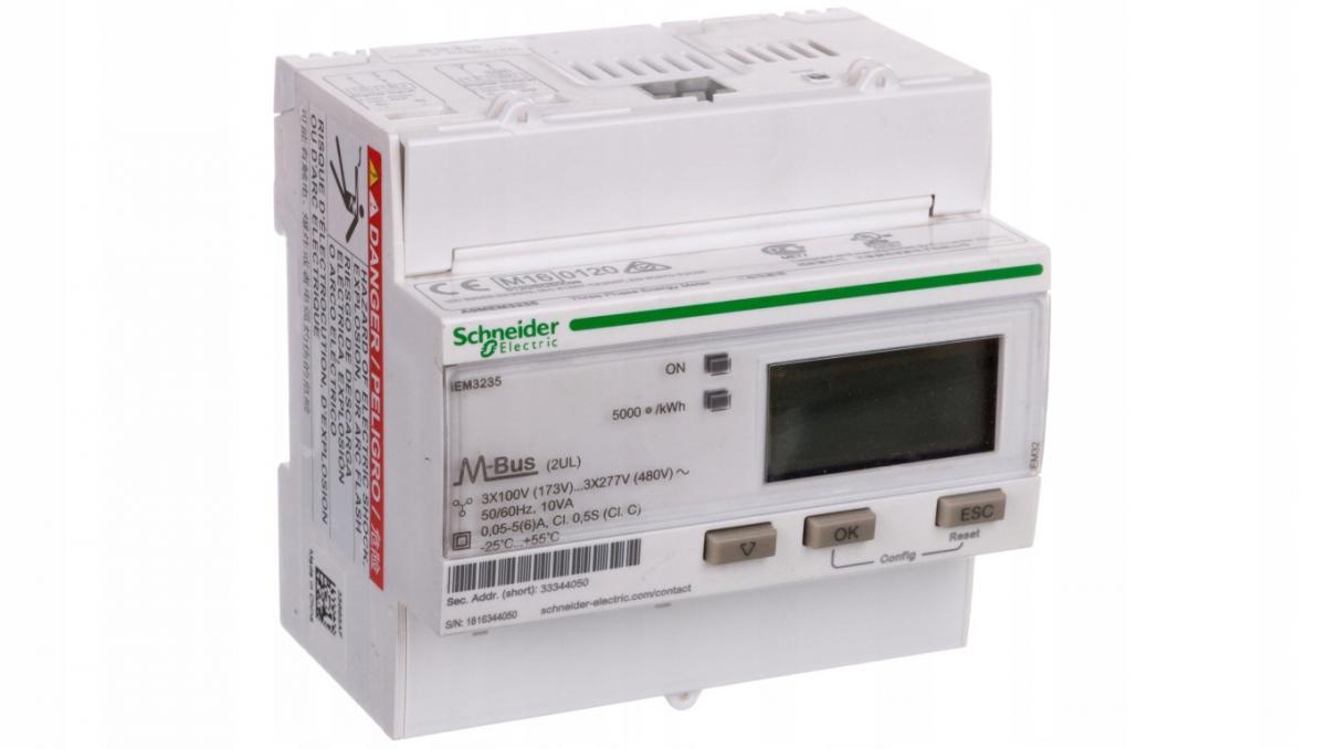 SCHNEIDER ELECTRIC Licznik energii trójfazowy 5A kl 0,5S MID M-Bus