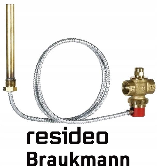 Zawór bezpieczeństwa z kapilarą 1,3 m HONEYWELL TS131 3/4