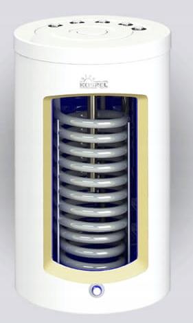 Wymiennik pionowy stojący do montażu pod kotłem c.o. 111 KOSPEL SWK-120