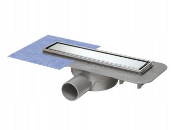 Odpływ liniowy prysznicowy Linearis Compact, L=650 boczny z matą