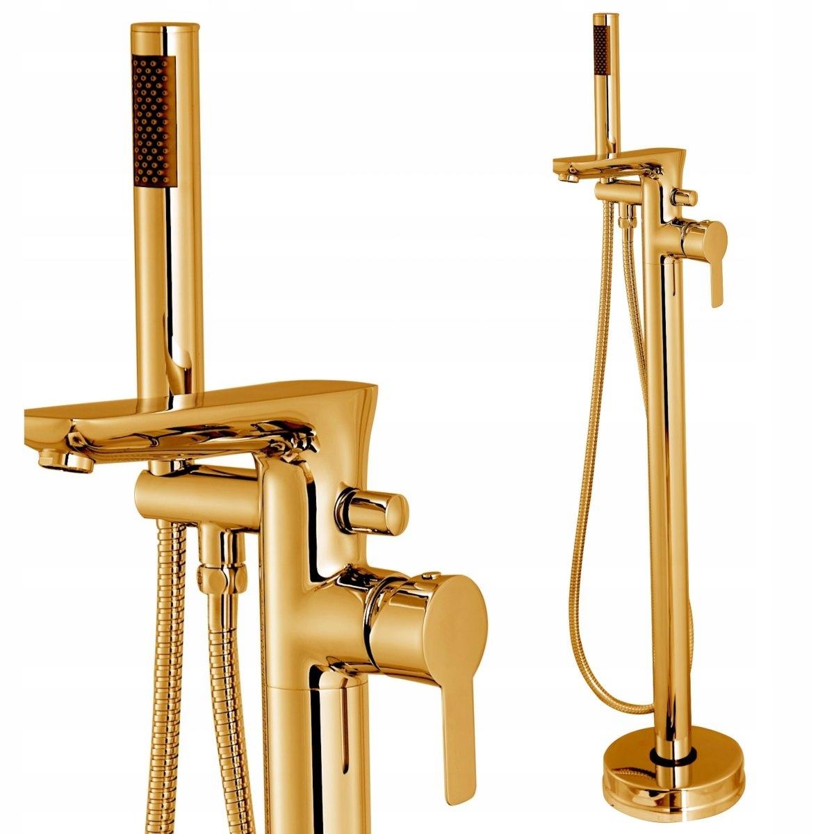 INVENA BATERIA WANNOWA WOLNOSTOJĄCA GLAMOUR INVENA TREND ZŁOTY