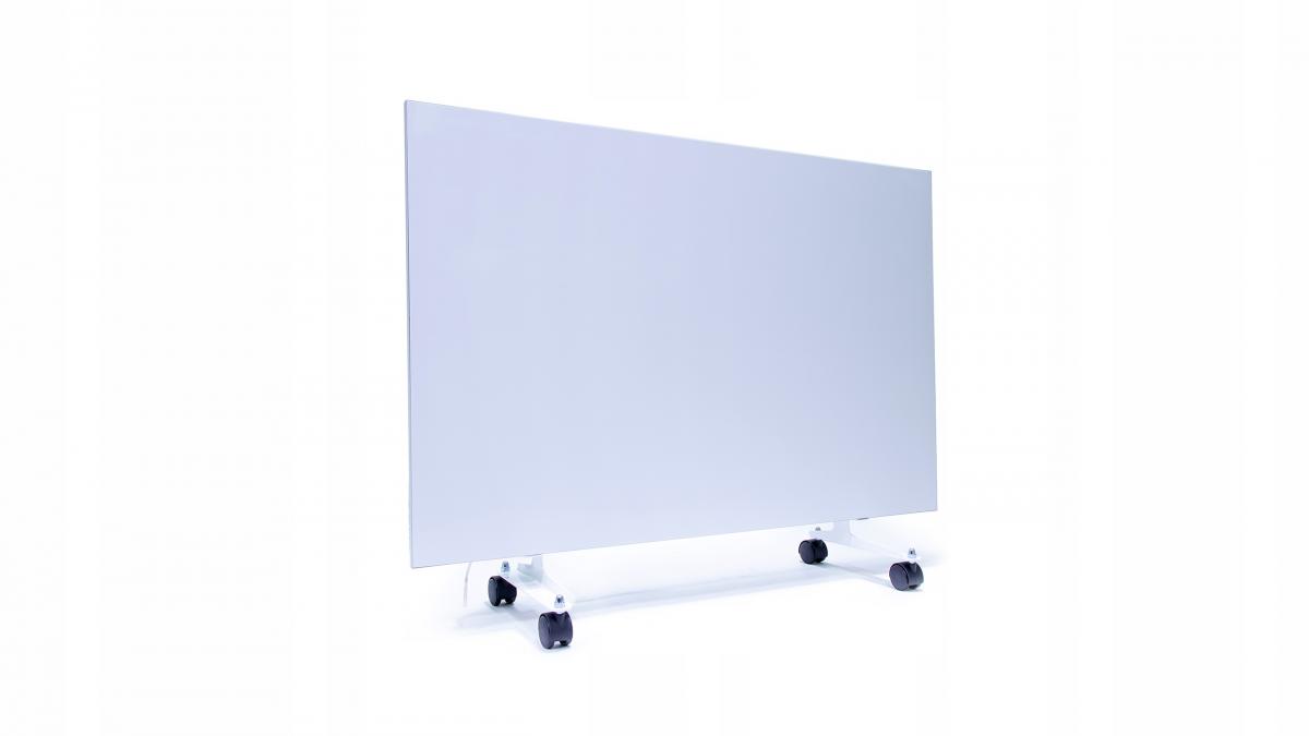 Stelaż z kółkami do grzejników metalowych oraz ceramicznych HD-WAVE - biały