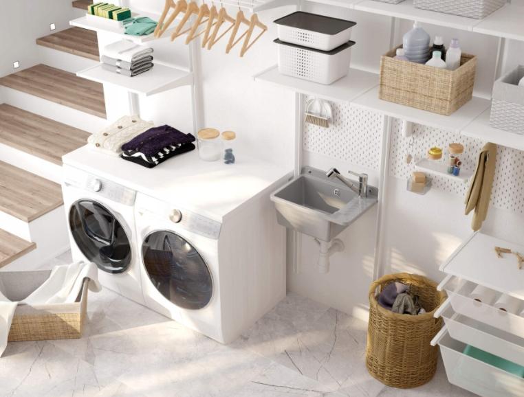 DEANTE Bateria kuchenna Narcyz z wyciąganą wylewką, chrom