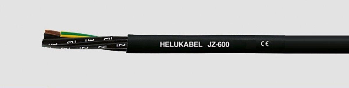 HELUKABEL Przewód sterowniczy JZ-600 5G10 0,6/1 kV żyły czarne, numerowane