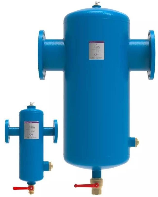 Separator zanieczyszczeń Zeparo Cyclone Max ZCX PN10 DN65, kołnierzowy