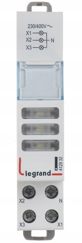 LEGRAND Lampka sygnalizacyjna trójfazowa L 433