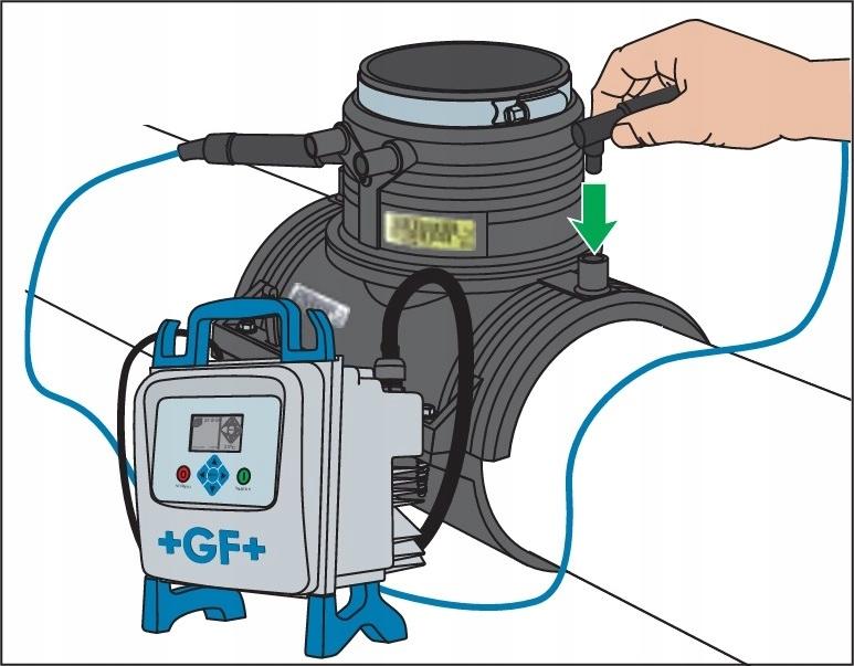 GEORG FISCHER Mufa elektrooporowa DN75 PE100, SDR11, PN10 gaz/PN16 woda