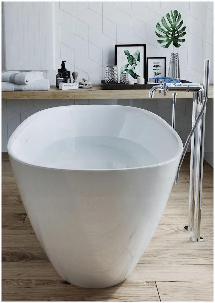 Wanna wolnostojąca ARIANE 165x75cm Biały ROCA