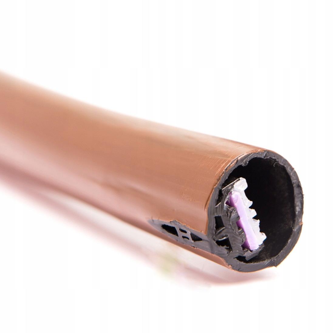 RAINBIRD Linia kroplująca naziemna z kompensacją ciśnienia brąz rolka 100m