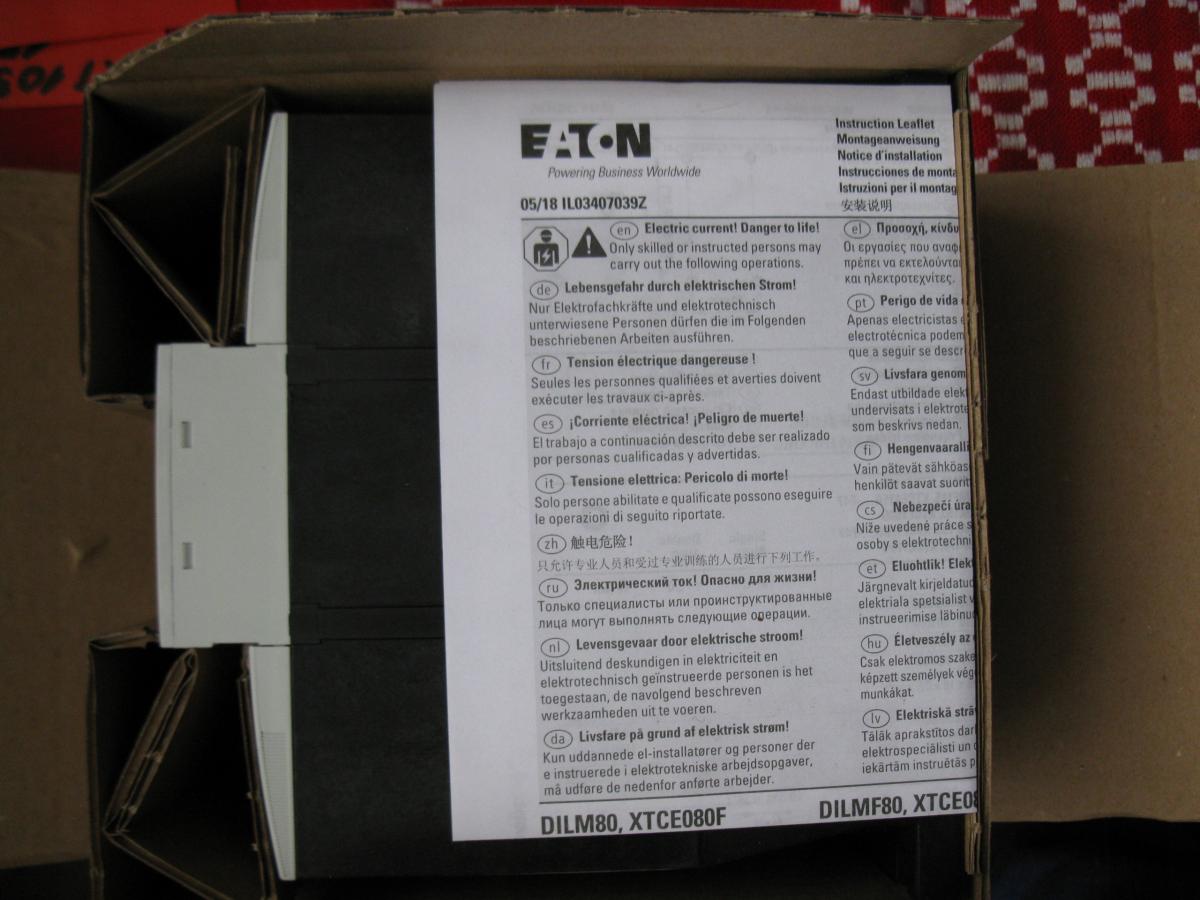 EATON Stycznik 75kW/400V, sterowanie 230VAC DILM150-EA(RAC240)