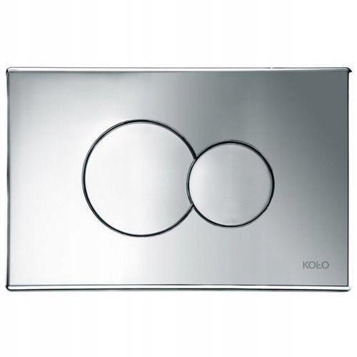 Przycisk spłukujący GEBERIT Eclipse chrom 215 x 140 mm