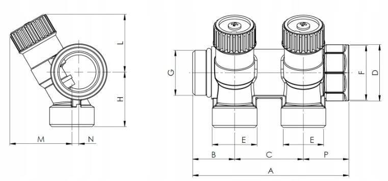 AFRISO-MODUŁ ROZSZ. ADM 104 G3/4 2210400
