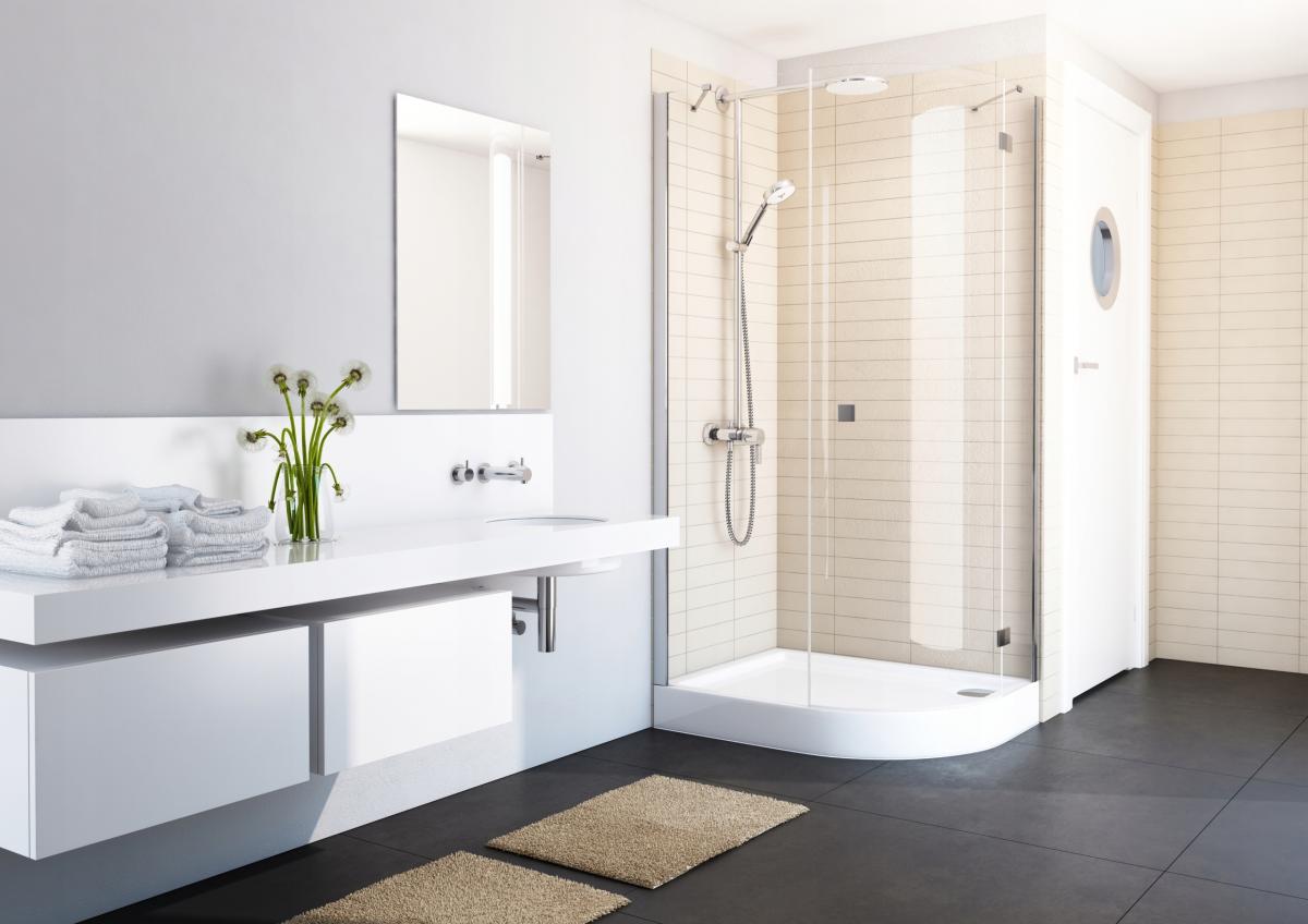 Brodzik akryl STABILSOUND prostokątny 80x70x14 cm SCHEDPOL COMPETIA