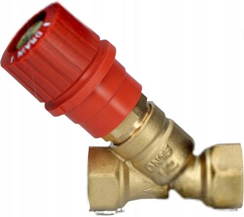 RESIDEO BRAUKMANN Kombi 3-Plus czerwony, zasilanie, 1/2 cala, GW