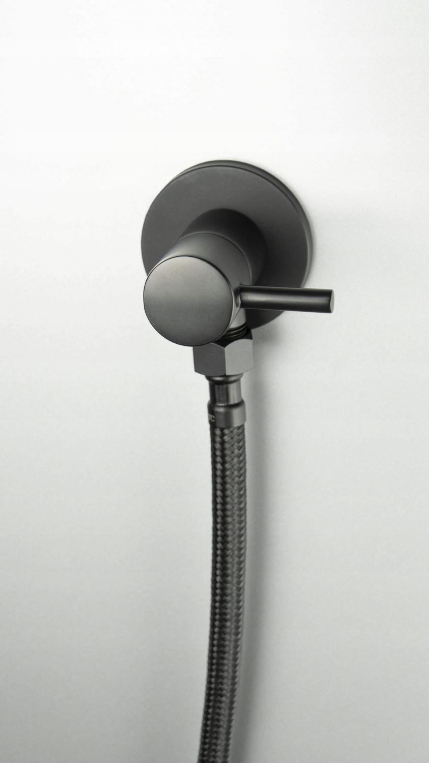 DEANTE Wężyk przyłączeniowy Nero, 3/8 na M10, 40 cm (2 szt.)
