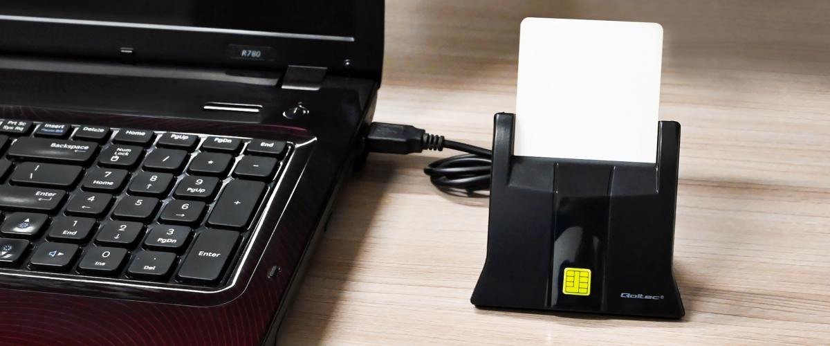 Inteligentny czytnik chipowych kart ID, USB 2.0, Plug&Play SCR-0643, 50643