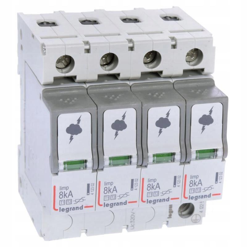 LEGRAND Ogranicznik przepięć T1+T2 8/50 4P