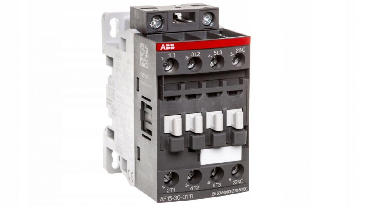 ABB AF16-30-01-11-Stycznik 16A,24-60VAC,20-60VDC