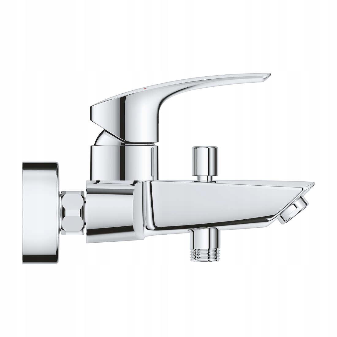 Bateria wannowa ścienna GROHE Eurosmart Cosmopolitan 2-otw mosiężna chrom
