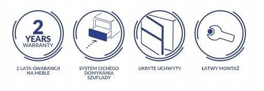 Zestaw 977 Moduo 60 biały (szafka + umywalka)